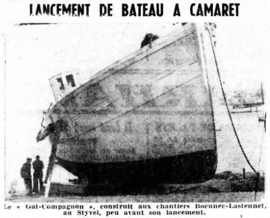 Br267564 br7074 gai compagnon lancement of 1955